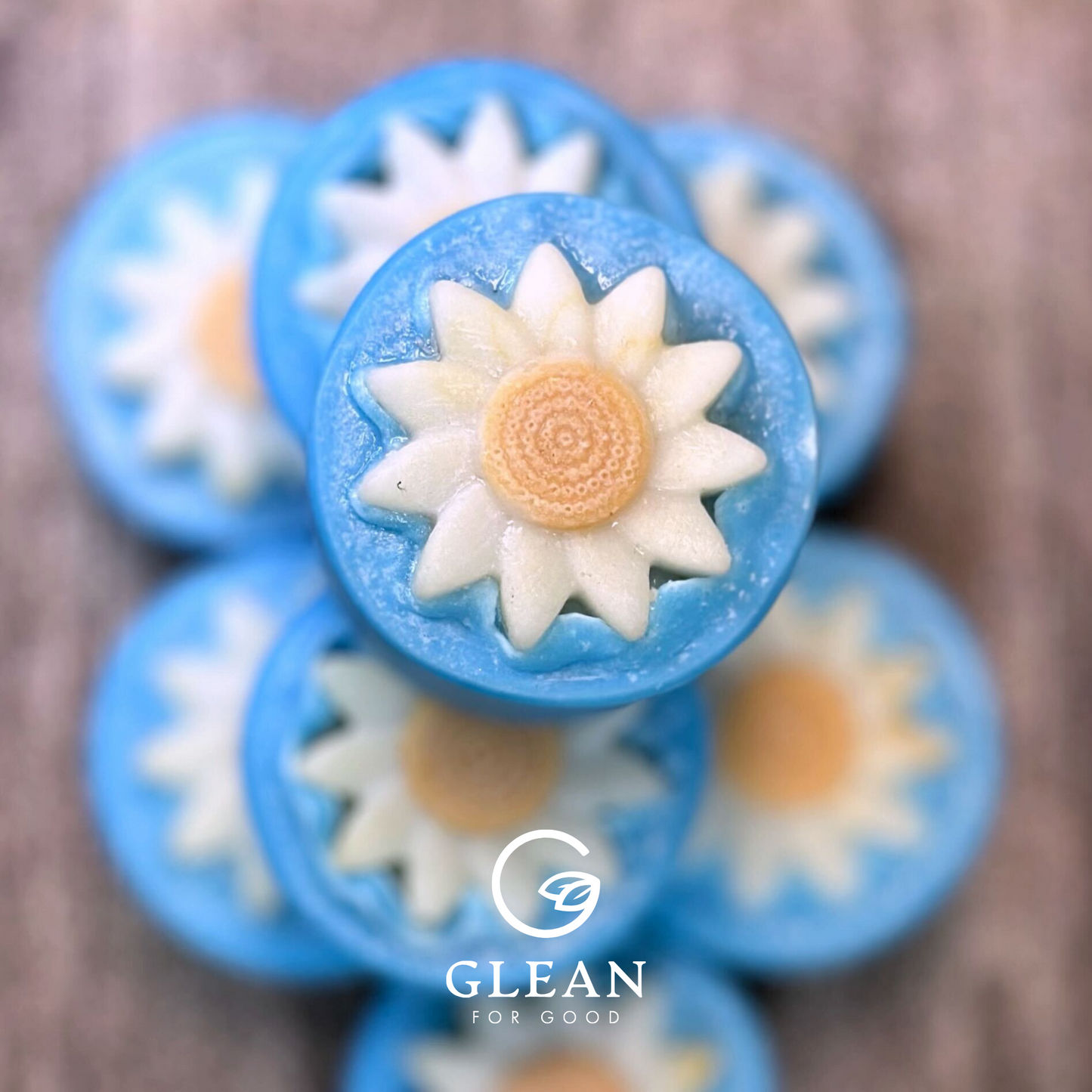 Blue Daisies Soap