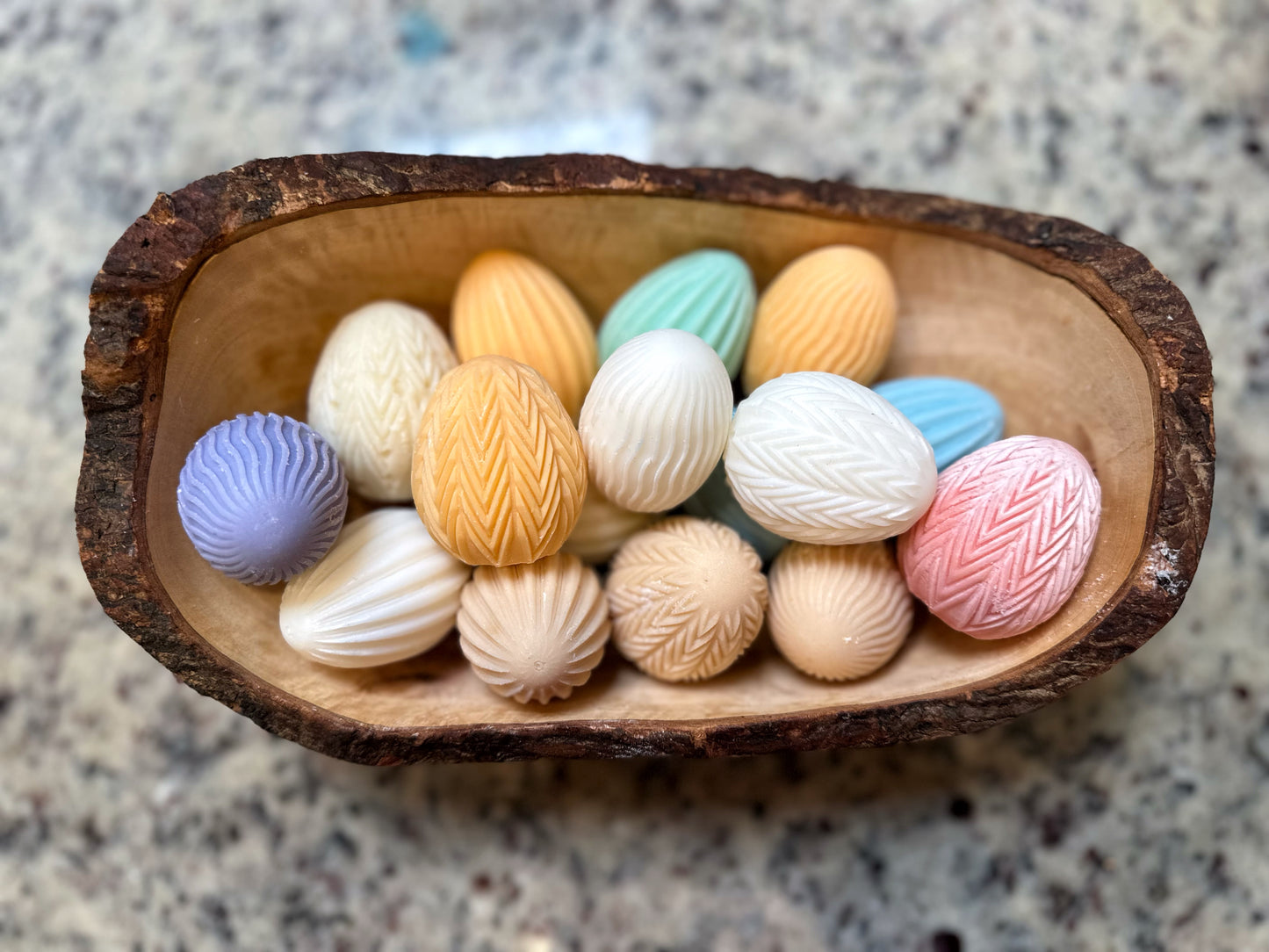 Textured Egg Soaps