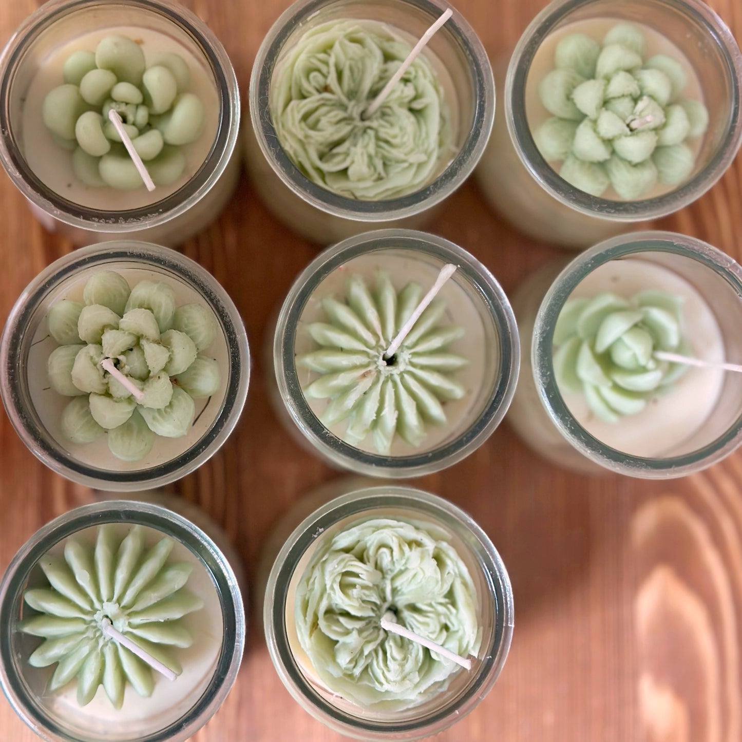 Succulent Candle