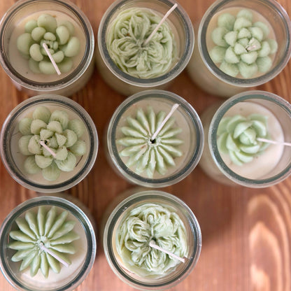 Succulent Candle